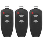 Copkim 3 Pcs 2 Button Remote 315 MHz Garage Door Opener Remotes Compatible with Marantec M3-2312, M4500e, M4700e, Martin DC3700, DC2500, with Shade Clip(3 Packs)