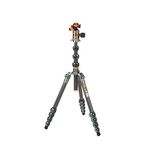 3 Legged Thing Legends Bucky Kit Carbon Fibre Tripod - Travel-Friendly, Adjustable Camera Tripod with 3 Detachable Legs & Multiple Mounting Points (BUCKYKITGREY)