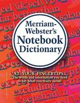 Merriam-Webster’s Notebook Dictionary