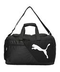 Puma polyester 28 Cms Duffle Bag(7837802_Black_X_White)