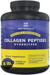 Zen Principle Grass-Fed Collagen Peptides 5 lb. Custom Anti-Aging Hydrolyzed Protein Powder for Healthy Hair, Skin, Joints & Nails. Paleo and Keto Friendly, GMO and Gluten Free, Pasture-Raised Bovine.