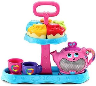 LeapFrog Musical Rainbow Tea Party - Role Play Toy, Tea Party Set - 603203 - Multicoloured