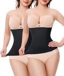 Nebility 2 Pack Waist Trainer for Women Waist Cincher Tummy Control Shapewear for Women Waist Corset Shapewear