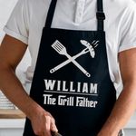 Personalized Aprons For Men, Campin