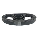 3pcs Closed Loop HTD 405-5M-9 Rubber Timing Belt, 425 430mm Length, 9/12/20/15mm Width, Synchronous Belts Part (Length : 425-5M, Width : Width 6mm)