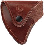 Kosibate Axe Sheath, Leather Hatchet Sheath Pack Ax Head Cover Case for Woods Chogan, Kangee, Nobo, Tomahawks D2730-1