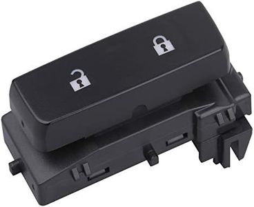 Door Lock Switch Front Left Driver Side, Compatible with 2007-2014 Chevrolet Silverado GMC Sierra 1500 2500HD 3500HD, Replace OE 15804093 901-119