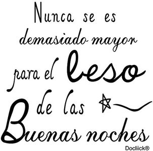 Vinilo Pared “ Nunca se es demasiado.." Vinilos decorativos de frases. vinilo frases motivadoras. Vinilo para decorar habitaciones. Vinilos pared frases Docliick DC-16043 (240x120cm)