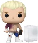 POP WWE: The American Nightmare - Cody Rhodes Funko Vinyl Figure (Bundled with Compatible Box Protector Case), Multicolor, 3.75 inches