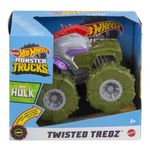 Hot Wheels Monster Trucks 1:43 Scale Rev Tredz Vehicles with Friction Motor for Kids Ages 3 Years Old & Up