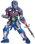 Disguise Optimus Prime Movie Prestige Costume, Blue, Extra Small (3T-4T)