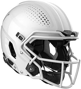VICIS ZERO2 Varsity Football Helmet, Molded Gloss White, Medium, SO-212 Facemask