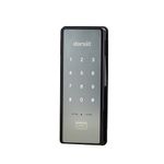 Dorset Smart Door Lock for Home | 2 in 1 Digital Rim Lock for Office Use- Pin and RFID Card Access | Easy Installation | Black [DG906 GM]