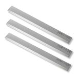 POWERTEC 148032 Replacement 6-Inch HSS Jointer Knives for Delta 37-658, Set of 3