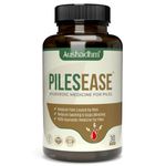 Aushadhm Pilesease Capsules, Comprehensive Solution for Hemorrhoids and Fissures, GMP Approved, 30 Capsules (Pack of 1)