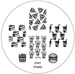 CH41 Professional Nail Art Salon Quality Stamp Template/Stamping Stencil/Image Plate With New Designs By VAGA