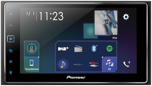Pioneer SPH-DA130DAB 6.2-Inch 2-Din Car Capacitive Touchscreen Multimedia Receiver