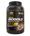 PVL ISOGOLD – Grass Fed - Premium Isolate 100% Whey Protein Shake (908 g (Pack of 1), Natural Chocoalte)