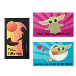 Hallmark Kids Baby Yoda Mini Valentines Day Cards Assortment (18 Cards with Envelopes)