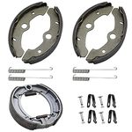 Front & Rear Brake Shoes for Yamaha Big Bear 350 1996-1998 Kodiak 400 1993-1998