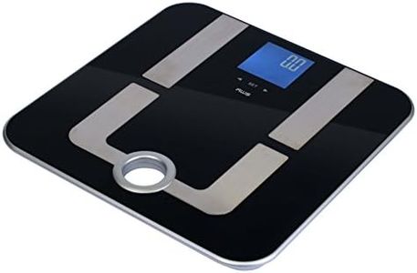 American Weigh Scales MPR-180 Mercury Pro Body Fat and Composition Bathroom Scale with Carrying Handle for Easy Storage and 396-Pound Capacity