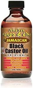 Jamaican Mango & Lime Black Castor Oil Original 4 Oz,Pack of 2