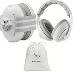 Baby Ear Defender 2-in-1 for Babies and Toddlers up to 4 Years - Adjustable Noise Reduction Earmuffs,Comfortable Baby Headphones Against Hearing Damage