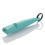 THE ACME - Alpha Turquoise Dog Training Whistle 210.5 Medium High Pitch, Single Note. Bright Sound Quality with New Comfort Grip. Weather-Proof Whistles Designed and Made in the UK