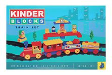 Kampanwala Toys® Kinder Blocks Senior Train Set (Senior Train Set Blocks)