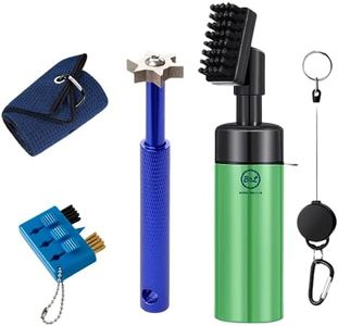Golf Equipment Cleaning Kit: Cleaning Brush, Towel, Club Cleaner, Portable Brush - Crafting The Perfect Golf Experience!