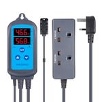 INKBIRD WiFi Humidity Controller IHC-200 Hygrostats Humidistat Humidifier Dehumidifier with Wireless Alarm for Greenhouse Garden Grow Tent Plant Growing Seeding Reptile Incubation (UK Plug)
