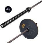 Tribe WOD Olympus Barbell Bar & Weight Bar - Bend-proof, Multipurpose Cerakote Weightlifting Barbell - Patriot (Women)