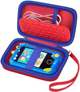 ALKOO Kids Toy Smartphone Case Compatible with Kikapabi/for Joozfee/for dancingcow/for Prysyedawn, Learning Toys Holder for Toddler Play Cell Phone, SD Card, Over 7 Years Age (Red)