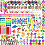 Lubibi Party Bag Fillers For Kids Unisex，200 PCS Fidget Toys Party Supplies，Party Favors Toys Gift For Kids Birthday Party Goody Bag Box Pinata Stocking Fillers Game Prizes, Classroom Rewards