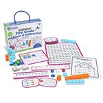 Skill Builders! 1st Grade Addition & Subtraction, Homeschool Curriculum, First Grade Learning Games, First Grade Learning Materials, 109 Pieces, Age 6+