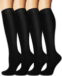 Compression Socks for Women and Men Circulation (3 Pairs) is Best Support for Running Athletic Cycling Hiking