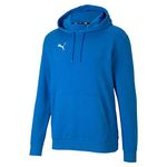 PUMA Team Goal 23 Causals Hoody Pullover - Electric Blue Lemonade, M