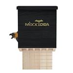 MIXXIDEA Bat House Bat Box Double Chamber Outdoor House Nursery Bat Shelter Habitat Big bat Box Handcrafted from Cedar Wood - Easy for Bats to Land and Roost - Weather Resistant & Ready to Install