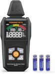 POROMETISTO EMF Meter Radiation Detector, ET01Pro EMF Detector, 5-in-1 Electromagnetic Field & Radio Frequency Detector for Home & Office EMF Inspections, Ghost Hunting| Portable Handheld