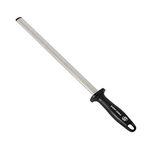 Diamond Steel 12 inch, Professional Sharpening Steel for Master Chef, Ideal for Kitchen Knife, Cooking Knife, Butchers and Japanese Knife, Hunter or Home Gourmet Blade Sharpening Stick