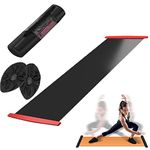 Slide Board,Hockey Slide Board,Sliders For Working Out, Slide Board for Working Out,Workout Board For Fitness Training And Therapy, Cross Training Exercise Equipment For Hockey, Ice Skating (2 180*50cm)
