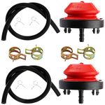 YOFMOO 570682 Carburetor Primer Bulb Fuel Line for Tecumseh Sear Craftsman Snowblower Thrower 570682A 75110639 321802A 056200 95110639A 632107 632334A 640349 HM70 HM100 HMSK80 Lawnmower Pack of 2