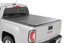 Rough Country Flip-Up Hard Tonneau Truck Bed Cover for Chevy Colorado & GMC Canyon (2015-2025) - Fits 5' (60") Bed, Full Access Design, All Weather Protection