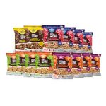 Fit & Flex Baked Variety Pack Granola, Oat Rich Cereal With High Protein And Fibre, Ready To Eat Healthy Breakfast Food - As Seen on Shark Tank India - 22 g X 14 (Combo Pack Of 14)