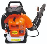 Green Park EB985 Backpack Blower | 65.5cc 2-Cycle Engine, 160 MPH Air Speed | Adjustable Steel Tube, Infinite Speed Control & Cruise Control | Lightweight, Anti-Vibration, Ergonomic Design