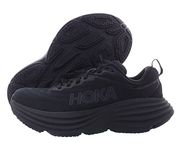 HOKA ONE ONE Bondi 8 Womens Shoes, Black/Black, 7.5 UK
