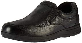 Nunn Bush Men's Cam Slip-on Lightweight Comfortable Casual Loafer, Black, 9
