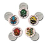 D2C Harry Potter Badges, Multicolor, 5+ Years, Pack of 5 (variation 1)