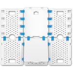 BoxLegend V4 Enlarged & Widened Shirt Folder - Folding Board for Adults Laundry Tool - Clothes Folder - White