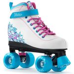 SFR Vision II Roller Quad Skate White/Blue UK3/EU35.5